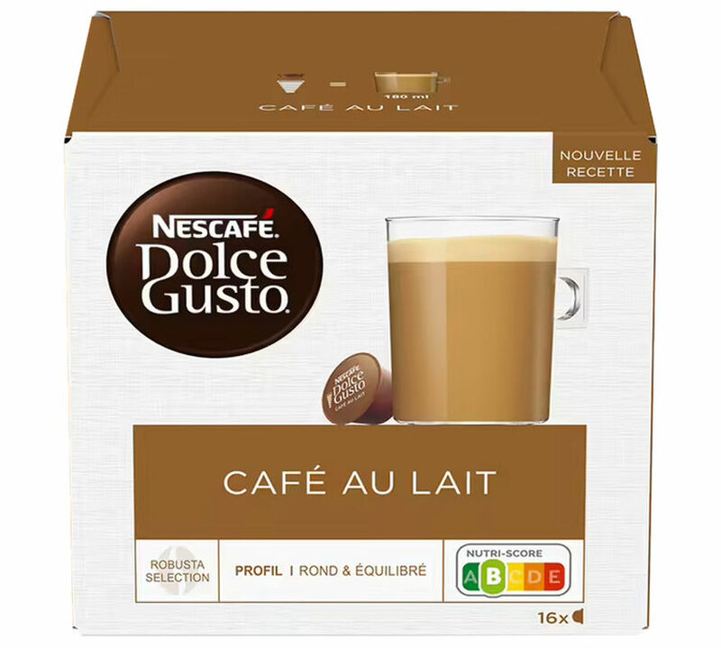16 capsule Caf&eacute; au Lait &ndash; Nescaf&eacute;* Dolce Gusto* image number 0