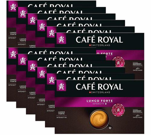 600 Nespresso* Pro Capsules Lungo Forte &ndash; CAFE ROYAL