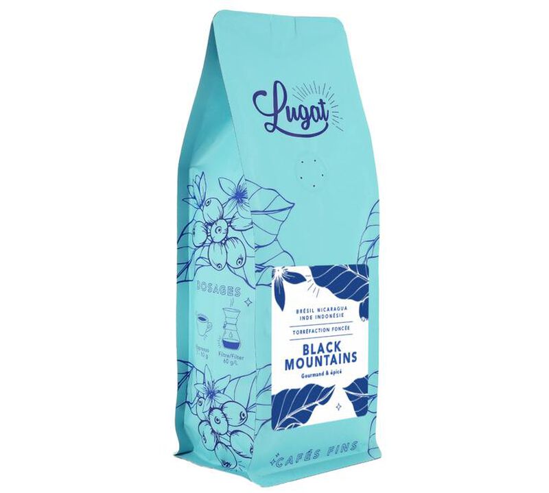Lugat Specialty Coffee Beans Black Mountains - 4 x 230g image number 1