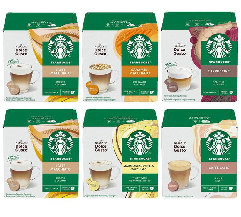 Starbucks - Pack degustazione - 6x12 capsule compatibili con Dolce Gusto&reg; image number 0