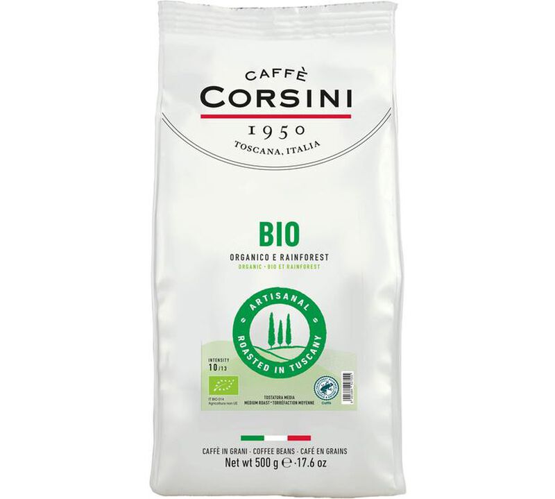 Corsini - Caff&eacute; in grani - Bio Rainforest Alliance 500 g image number 0