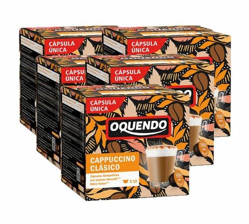 Oquendo Mepiachi Dolce Gusto pods Cappuccino x 40 servings