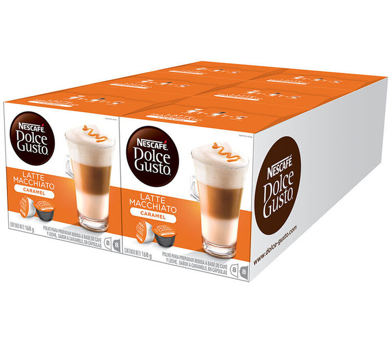 96 capsule Latte Macchiato Caramel &ndash; Nescaf&eacute;* Dolce Gusto* image number 0