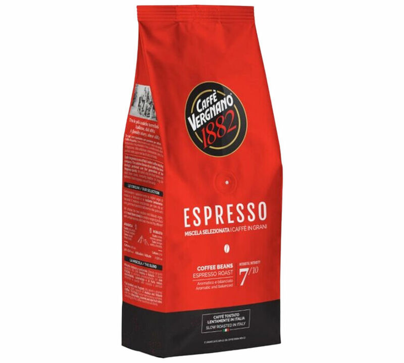 Caff&egrave; Vergnano - Caff&egrave; in grani Espresso 500 g image number 1