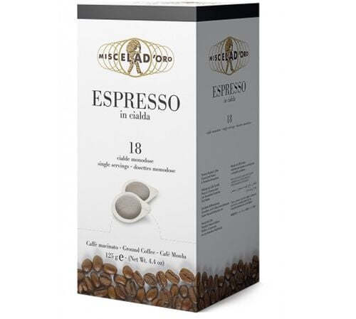 Miscela d'Oro espresso ESE pods x18