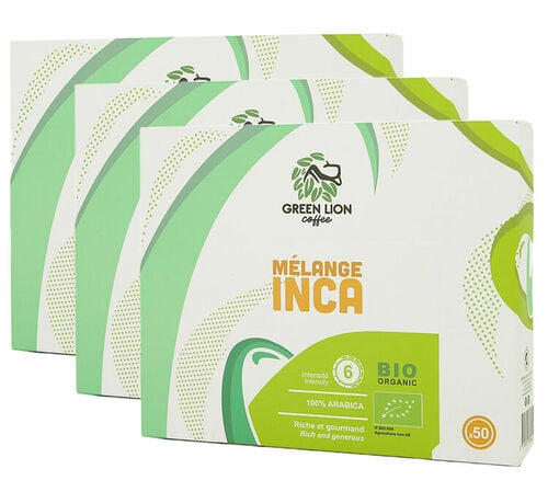 Inca Blend - Green Lion Coffee Nespresso&reg; Pro Compatible Capsules x 150