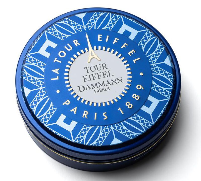 Dammann Fr&egrave;res Flavoured Black Tea in Eiffel Tower Gift Box x 6 Tea Bags image number 0