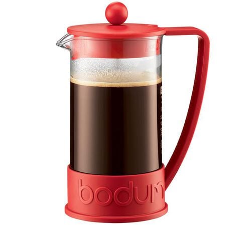 Bodum Brazil French Press in Red - 1L