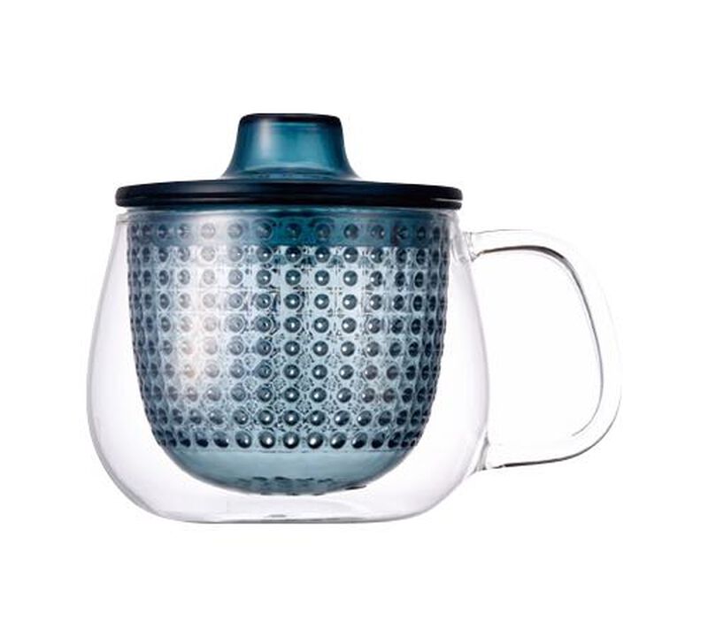 KINTO Unitea Unimug with blue infuser - 350ml image number 0