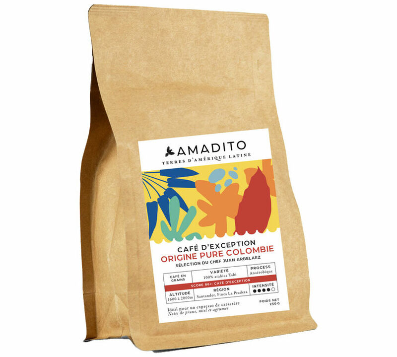 Amadito Specialty Coffee Beans Pure Origin Colombia - 250g image number 0