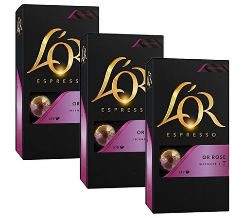 30 Nespresso* Original Compatible Capsules Rose &ndash; L'OR ESPRESSO
