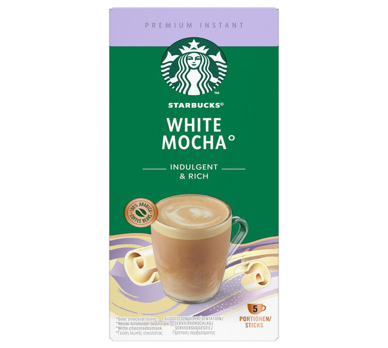 115g - Caf&eacute; soluble white mocha - Starbucks image number 0