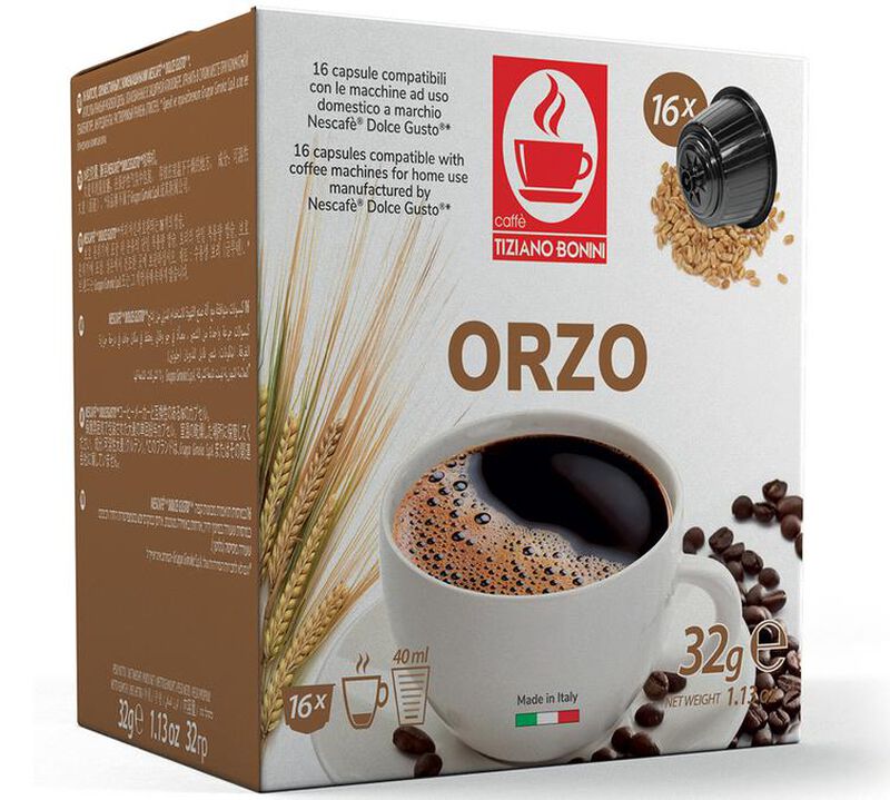 16 Nescaf&eacute;* Dolce Gusto* Compatible Pods Barley &ndash; CAFFE BONINI image number 0