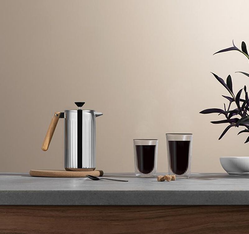 Bodum French Press Douro Stainless Steel - 8 cups image number 3