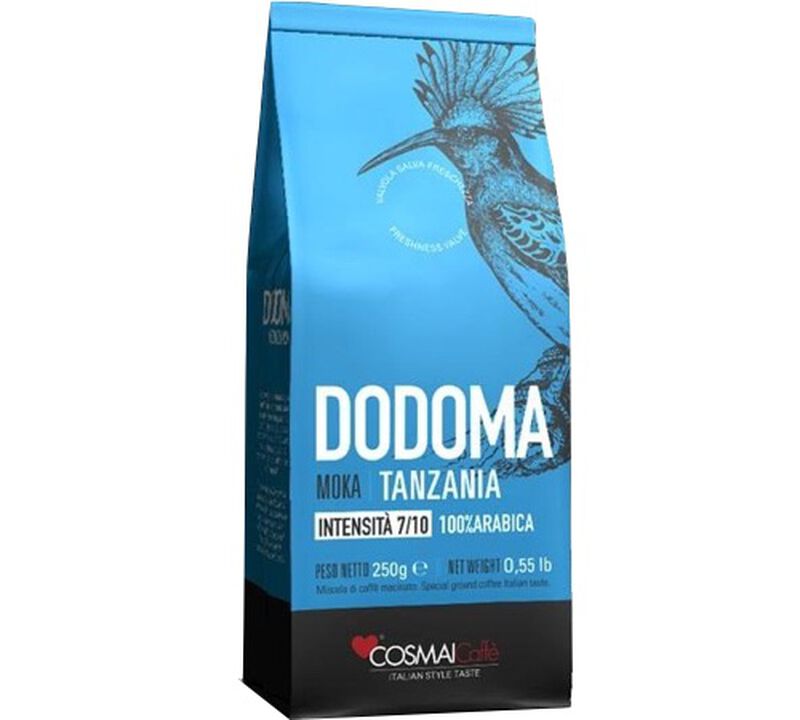 Cosmai caff&egrave; - Caff&egrave; macinato - Tanzania Dodoma 100% arabica 250 g image number 0