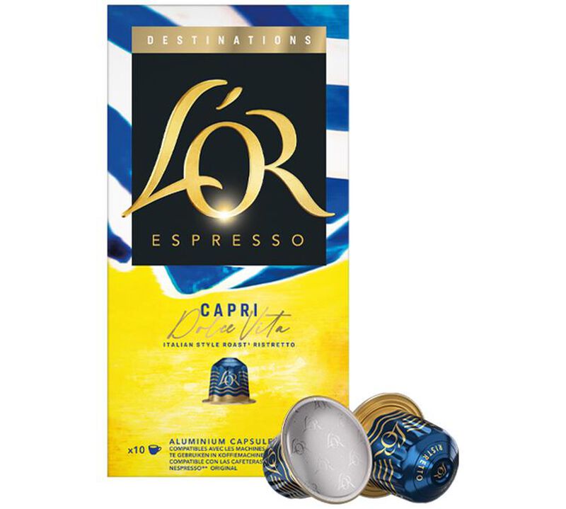 10 capsules compatibles Nespresso - Capri Dolce Vita - L'Or Espresso image number 1