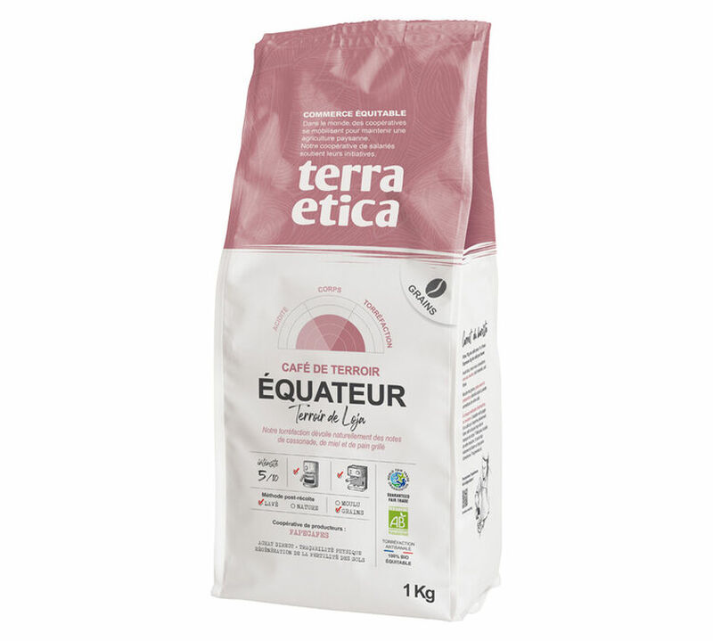 Terra Etica Organic Coffee Beans Ecuador - 1kg image number 0