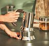 Alessi 9090 6-cup moka pot for induction hobs, designed by Richard Sapper + Caf&eacute; Lugat image number 2