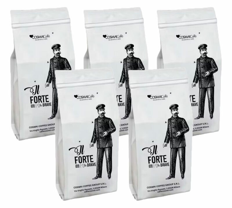 Cosmai Caff&egrave; - Caff&egrave; in grani per uso professionale - The Brave 5 kg image number 0