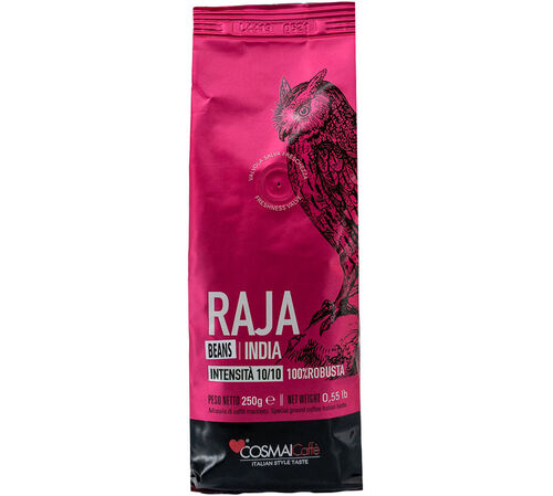 Caff&egrave; Cosmai - Caff&egrave; in grani - India Raja 100% Robusta 250 g