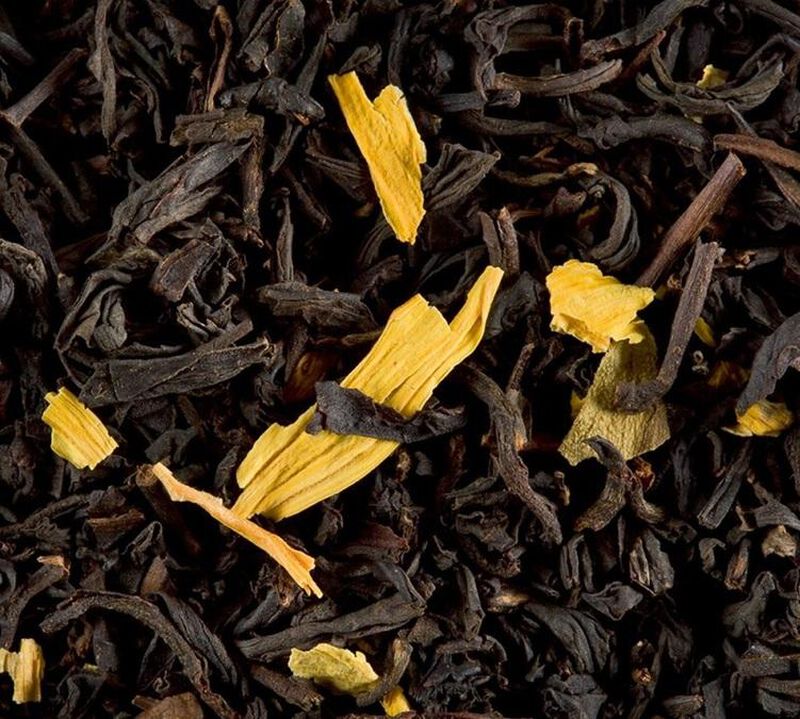 Dammann Fr&egrave;res - T&egrave; nero sfuso Pomme d'Amour 100 g image number 0