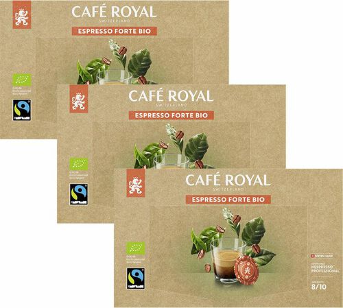 Caf&eacute; Royal Nespresso&reg; Professional Organic Espresso Forte Capsules x 150