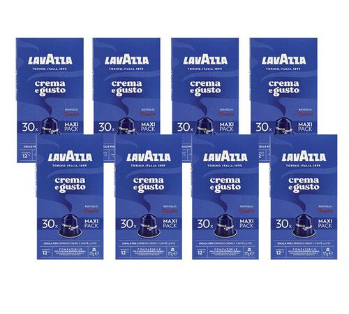 240 capsule compatibili Nespresso* Original Crema & Gusto Classico &ndash; Lavazza