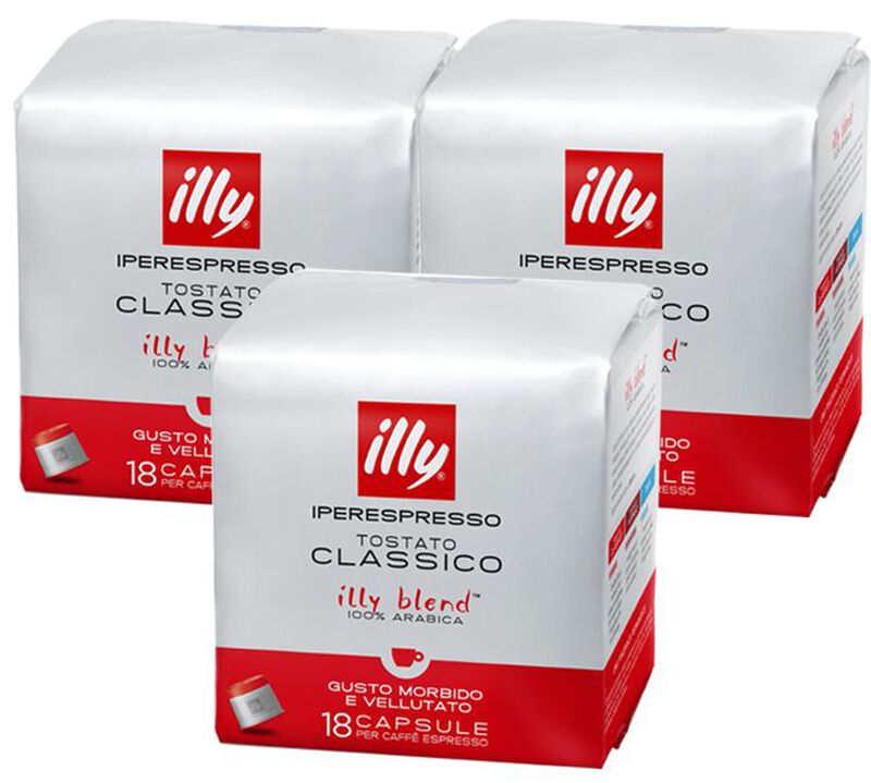 Illy Iperespresso Classico Roast Value Pack x 54 coffee capsules image number 0