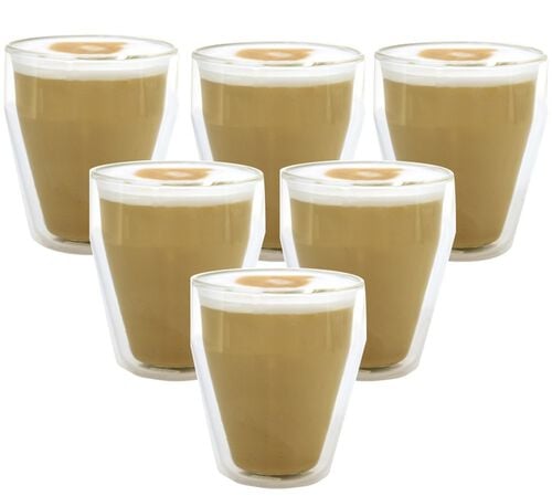 6x25cl Titlis double wall glasses by Bodum
