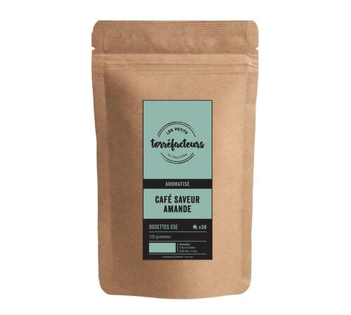 Les Petits Torr&eacute;facteurs Almond flavoured-coffee ESE pods x 50