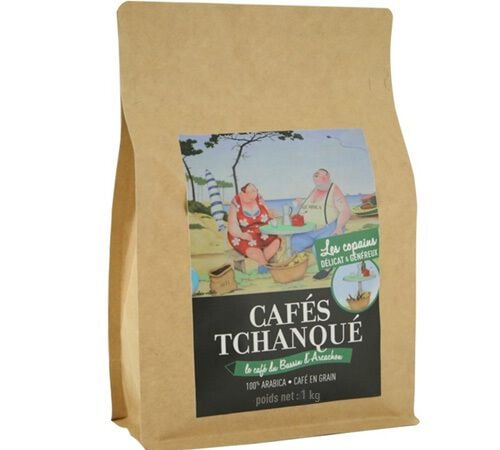Caf&eacute;s Tchanqu&eacute; 'Les Copains' coffee beans - 1kg