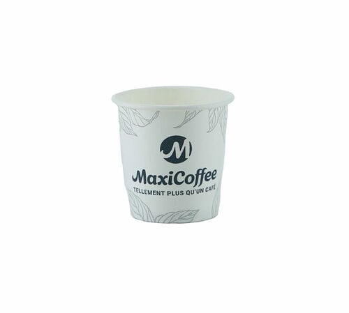 Pack of 50 MaxiCoffee Paper Cups - 12 cl