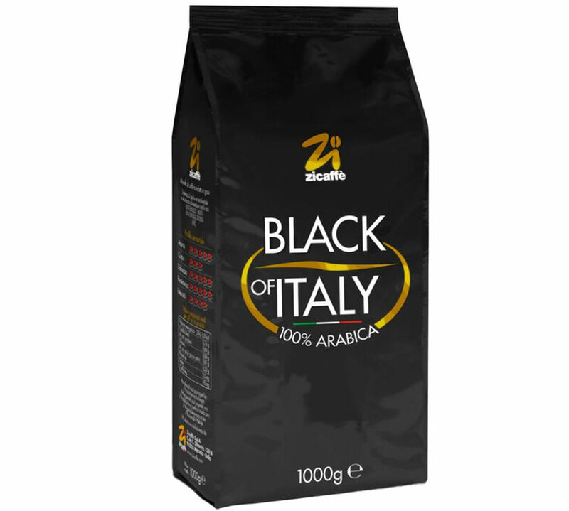 Zicaff&egrave; - Caff&egrave; in grani - Black of Italy 1 kg image number 1