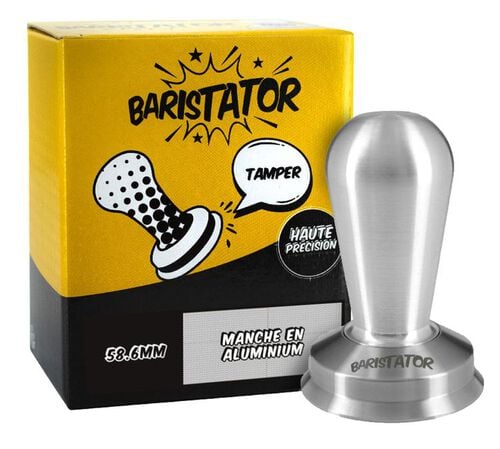Baristator Tamper 58.6mm High Precision Aluminium Handle