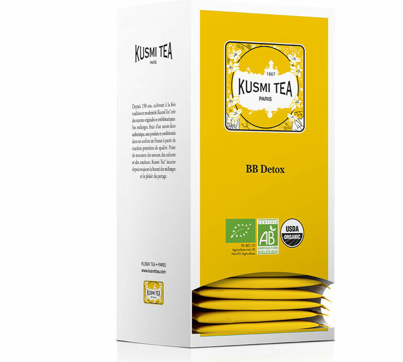 Kusmi Tea Organic BB Detox Tea - 25 tea bags image number 0