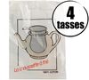 Dammann Fr&egrave;res cotton tea filter sock for 4 cups image number 0