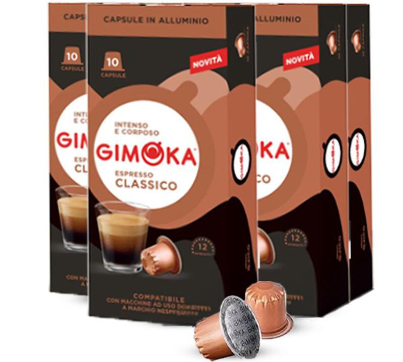 50 capsule compatibili Nespresso* Original Espresso Classico &ndash; Gimoka image number 0