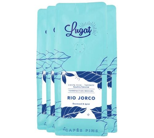 Caf&eacute;s Lugat Coffee Beans Rio Jorco from Costa Rica - 1kg