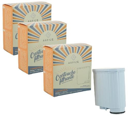 ARFIZE - ACF-11A - Water Filters Compatible with AquaClean Philips / Saeco / Kottea Pack of 3