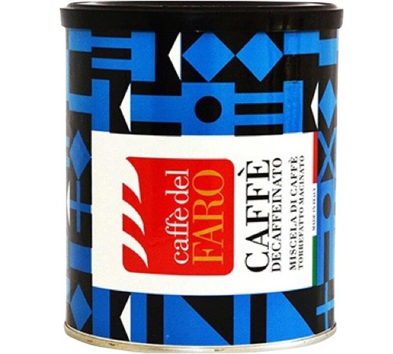 Caff&egrave; del Faro 'Decaffeinato' decaffeinated ground coffee - 250g image number 0