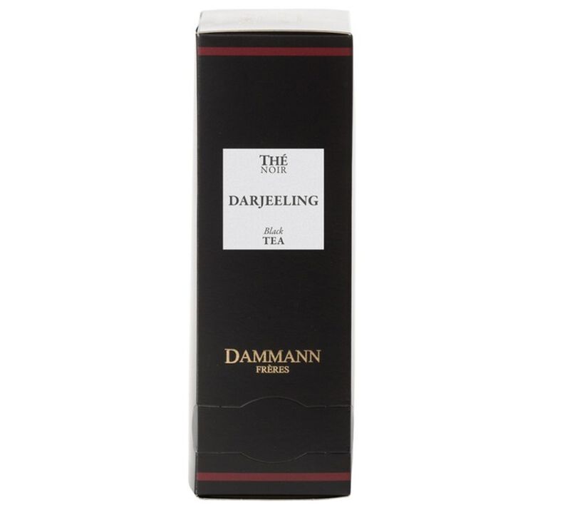 Darjeeling black tea - 24 Cristal&reg; sachets - Dammann Fr&egrave;res image number 0