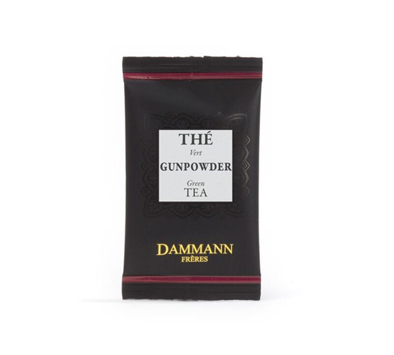 Dammann Fr&egrave;res Gunpowder green tea - 24 Cristal&reg; sachets image number 2