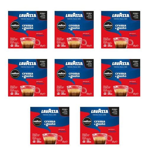 Lavazza - 128 Capsule A Modo Mio - Crema & Gusto Classico / 16 caps - LAVAZZA