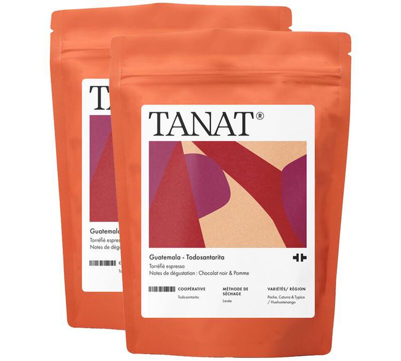 Tanat - Caff&egrave; in grani - Guatemala Todosantarita 2 x 200 g image number 0