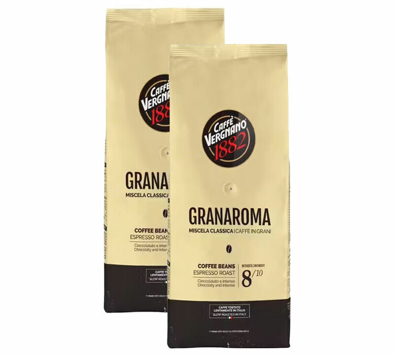 Caff&egrave; Vergnano - Caff&egrave; in grani - Granaroma 2 kg image number 0