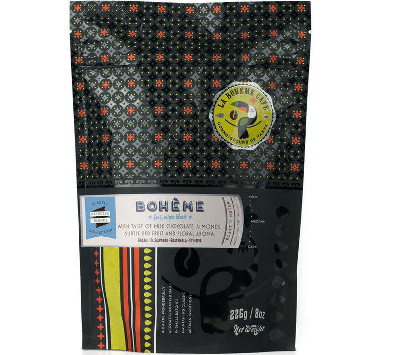 La Boh&egrave;me Caf&eacute; Coffee Beans Espresso Boh&egrave;me - 226g image number 0