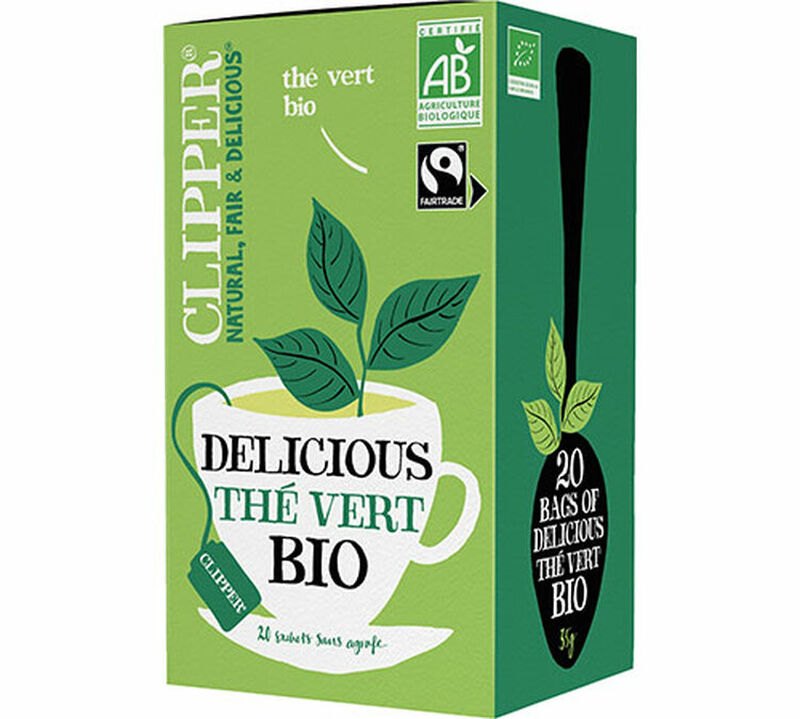 Clipper Organic Delicious Green Tea x 25 Tea Bags image number 0