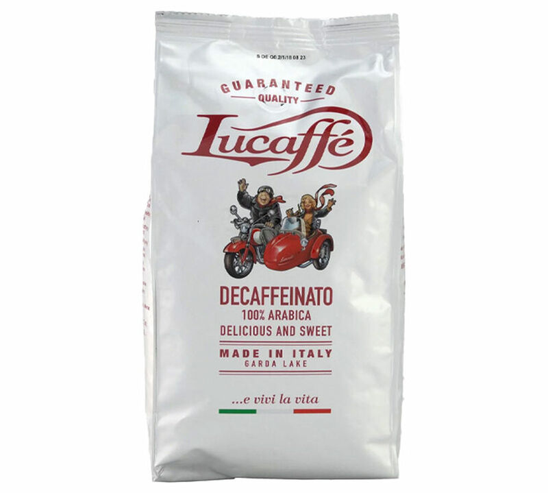 Lucaff&egrave; Decaffeinato Decaf Coffee Beans - 700g image number 0