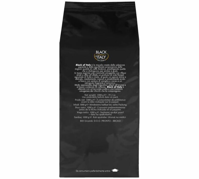 Zicaff&egrave; - Caff&egrave; in grani - Black of Italy 1 kg image number 2