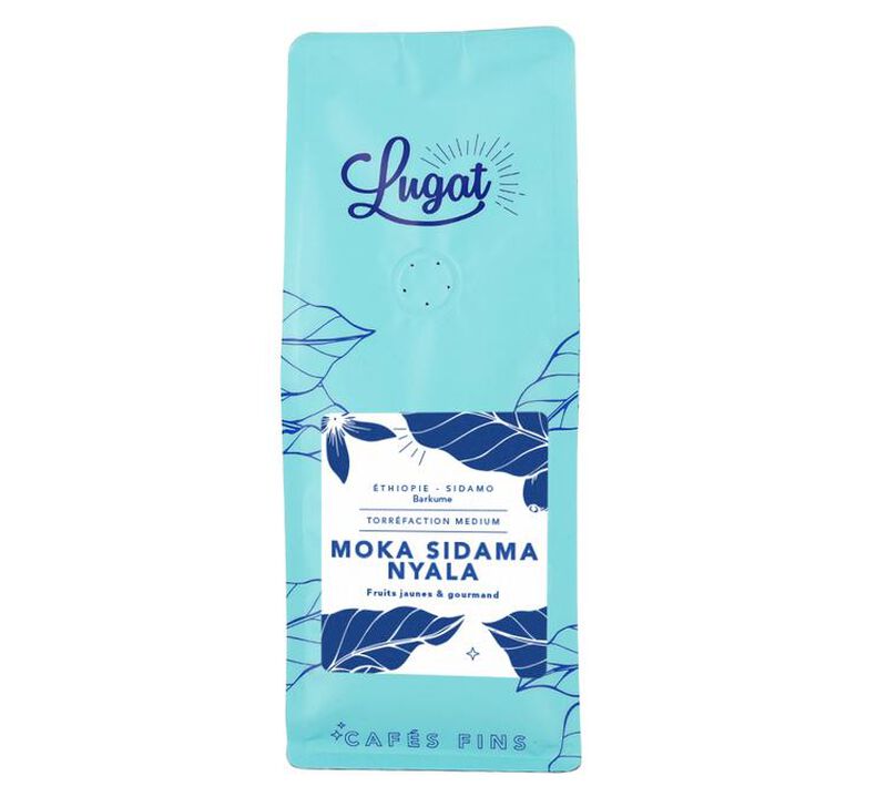 Lugat - Caff&egrave; macinato - Moka Sidama Nyala | Etiopia 250 g image number 0